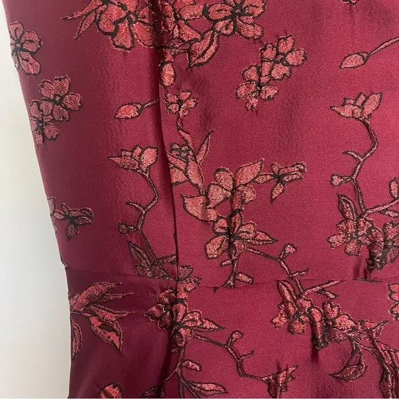 NWT Alice Olivia Anette Deep Pleat cocktail dress